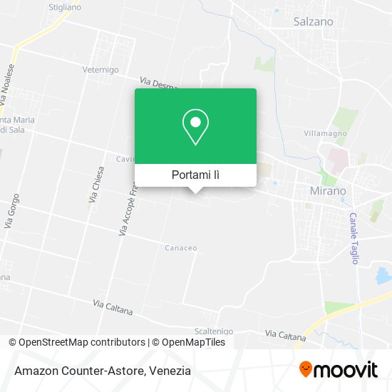 Mappa Amazon Counter-Astore