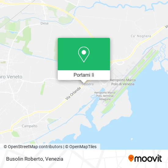 Mappa Busolin Roberto