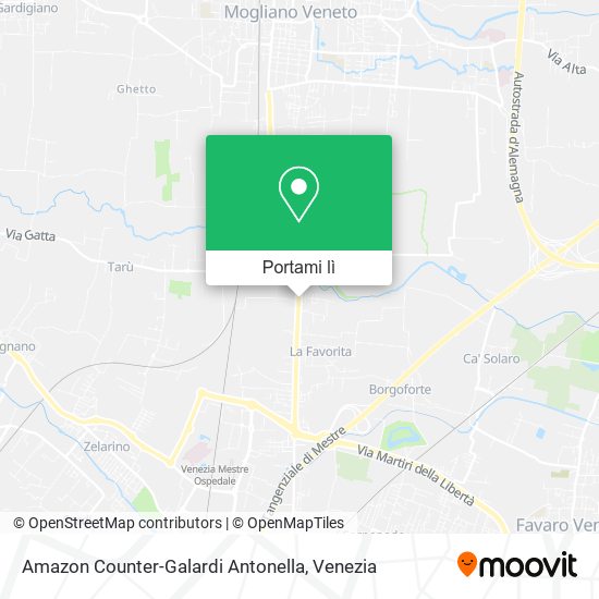 Mappa Amazon Counter-Galardi Antonella