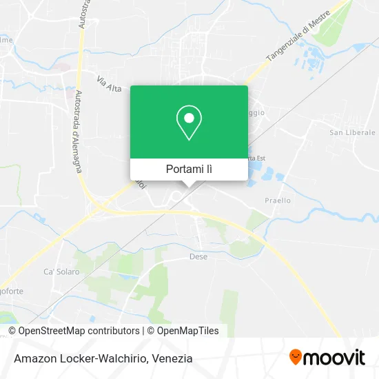 Mappa Amazon Locker-Walchirio