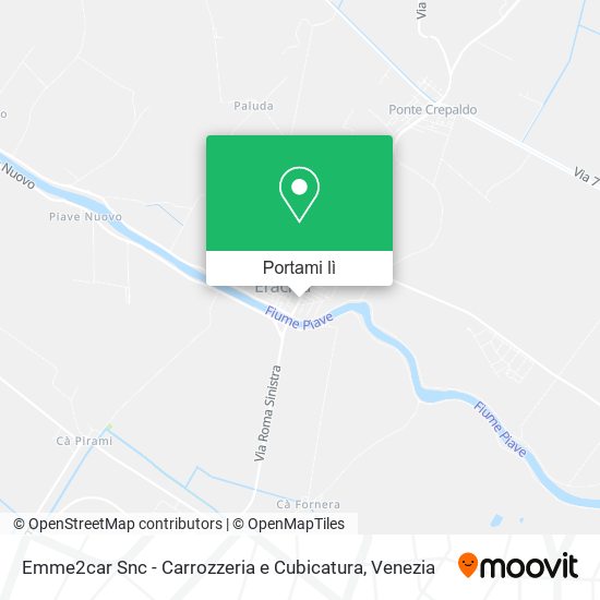 Mappa Emme2car Snc - Carrozzeria e Cubicatura