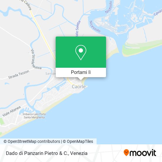 Mappa Dado di Panzarin Pietro & C.