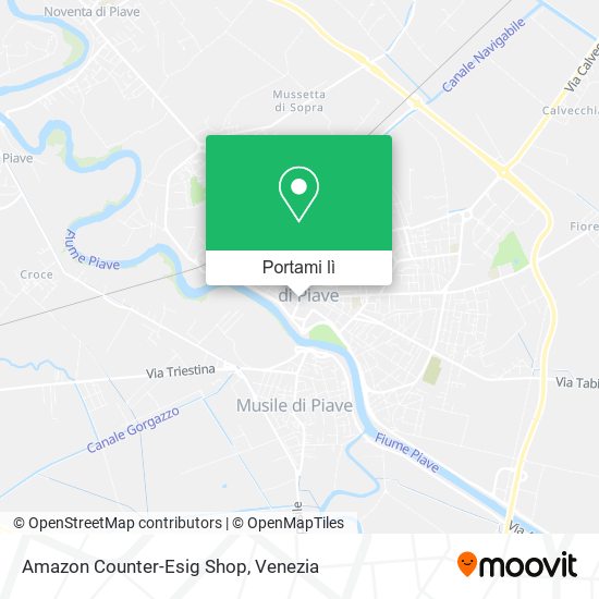 Mappa Amazon Counter-Esig Shop