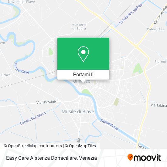 Mappa Easy Care Aistenza Domiciliare