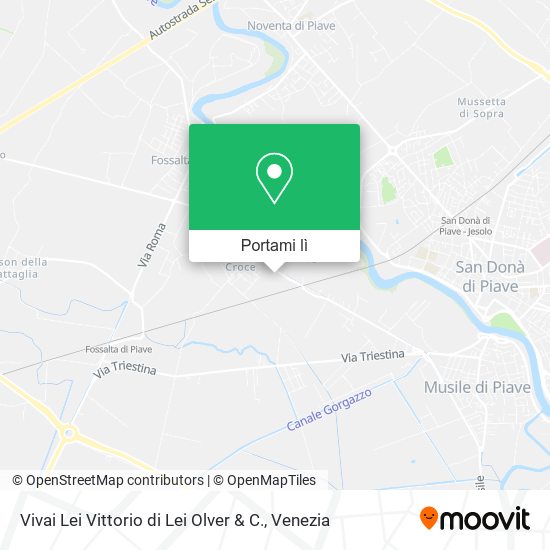 Mappa Vivai Lei Vittorio di Lei Olver & C.