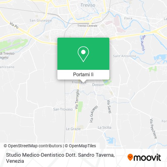 Mappa Studio Medico-Dentistico Dott. Sandro Taverna