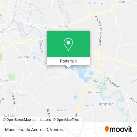 Mappa Macelleria da Andrea D