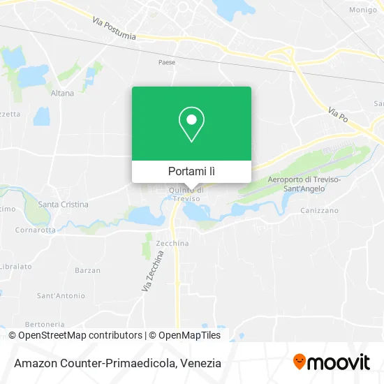 Mappa Amazon Counter-Primaedicola