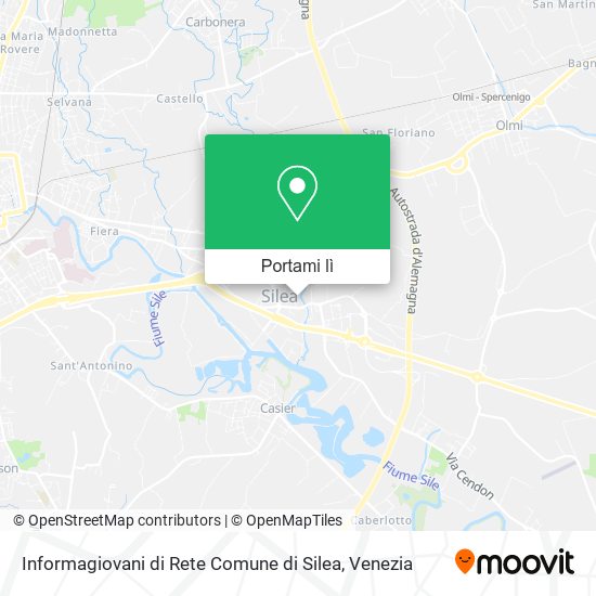 Mappa Informagiovani di Rete Comune di Silea