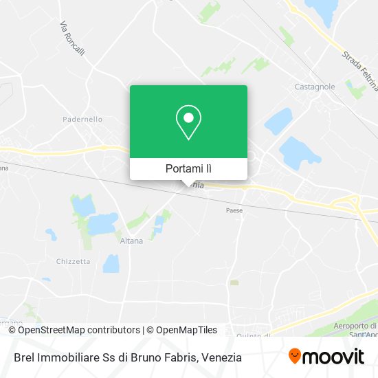 Mappa Brel Immobiliare Ss di Bruno Fabris