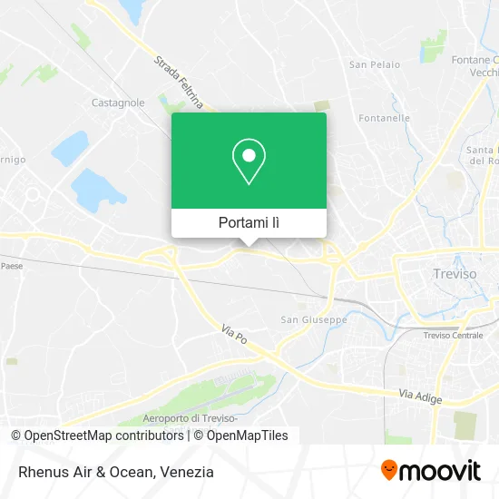 Mappa Rhenus Air & Ocean