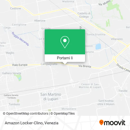 Mappa Amazon Locker-Clino