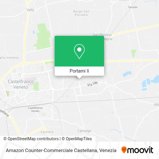 Mappa Amazon Counter-Commerciale Castellana