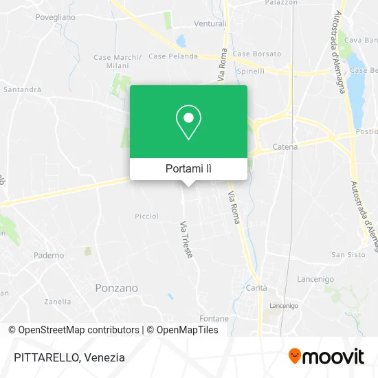 Mappa PITTARELLO