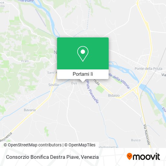 Mappa Consorzio Bonifica Destra Piave