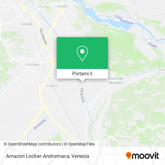 Mappa Amazon Locker-Andromaca