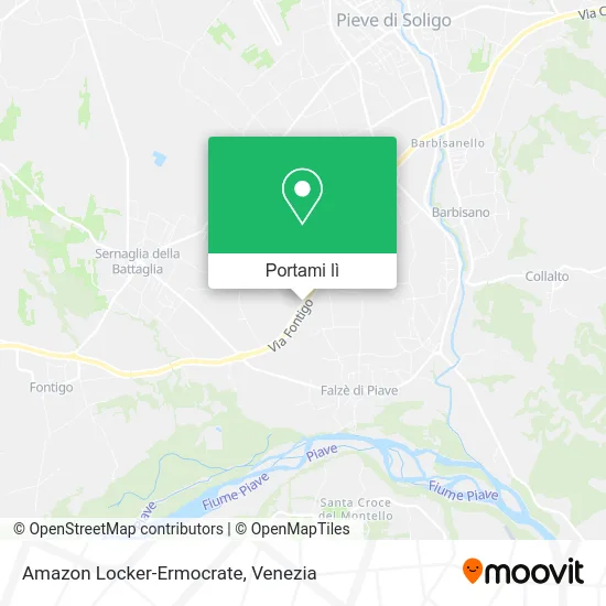 Mappa Amazon Locker-Ermocrate