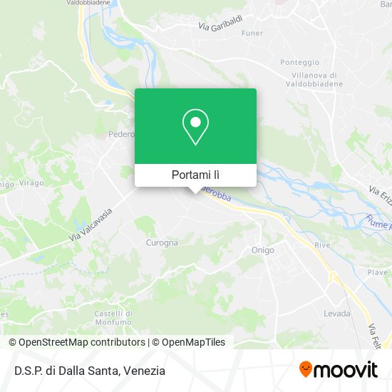 Mappa D.S.P. di Dalla Santa