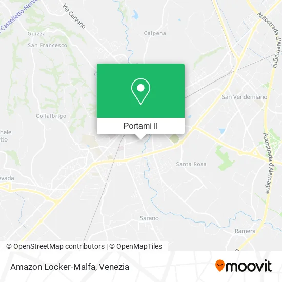 Mappa Amazon Locker-Malfa