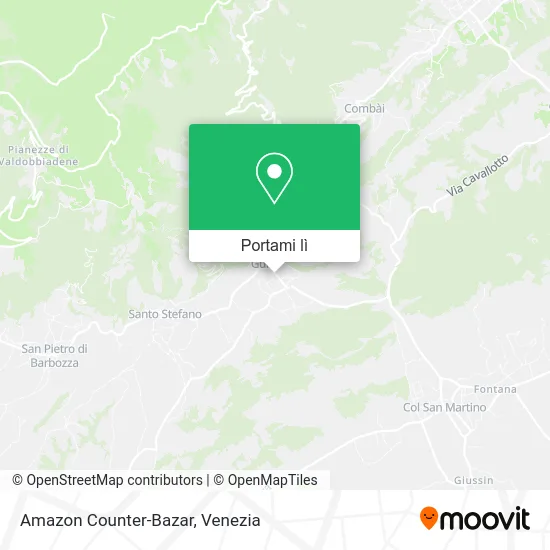 Mappa Amazon Counter-Bazar