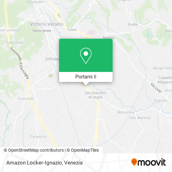Mappa Amazon Locker-Ignazio