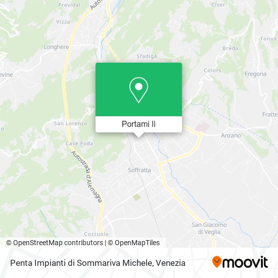 Mappa Penta Impianti di Sommariva Michele