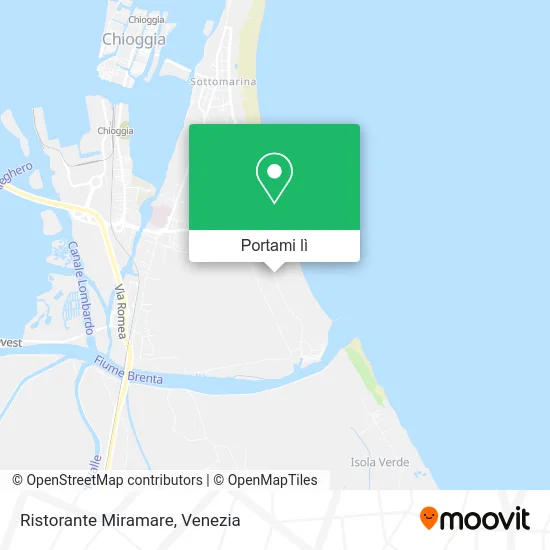 Mappa Ristorante Miramare
