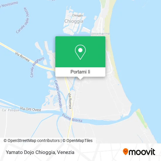 Mappa Yamato Dojo Chioggia