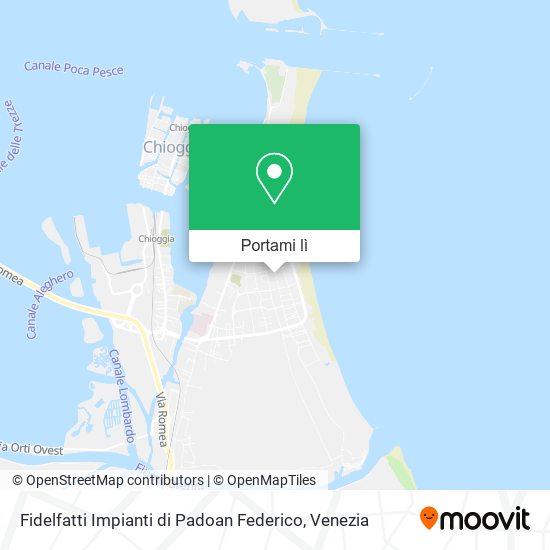 Mappa Fidelfatti Impianti di Padoan Federico