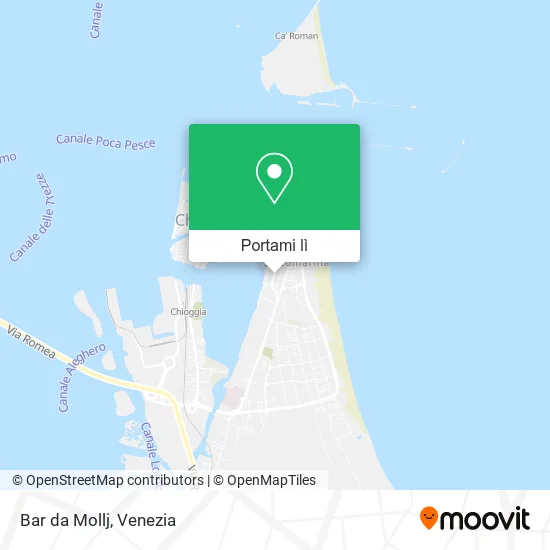 Mappa Bar da Mollj