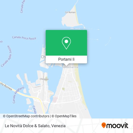 Mappa Le Novità Dolce & Salato
