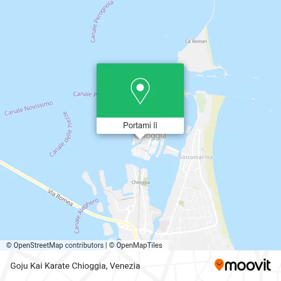 Mappa Goju Kai Karate Chioggia