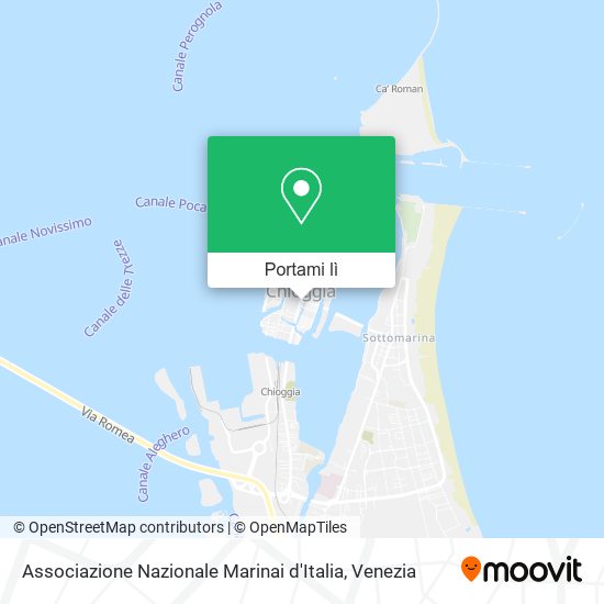 Mappa Associazione Nazionale Marinai d'Italia