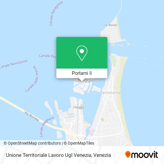 Mappa Unione Territoriale Lavoro Ugl Venezia