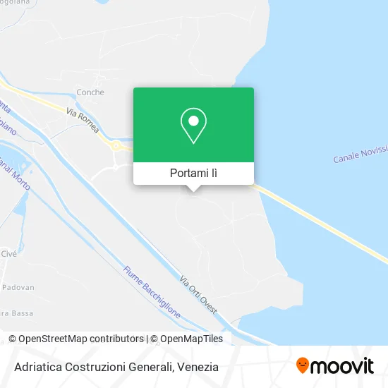 Mappa Adriatica Costruzioni Generali