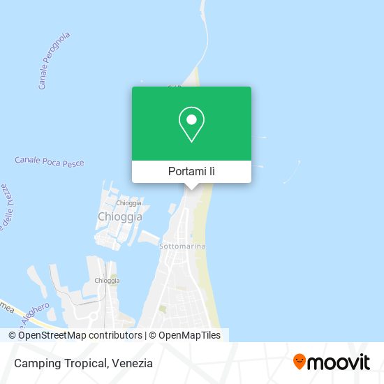 Mappa Camping Tropical