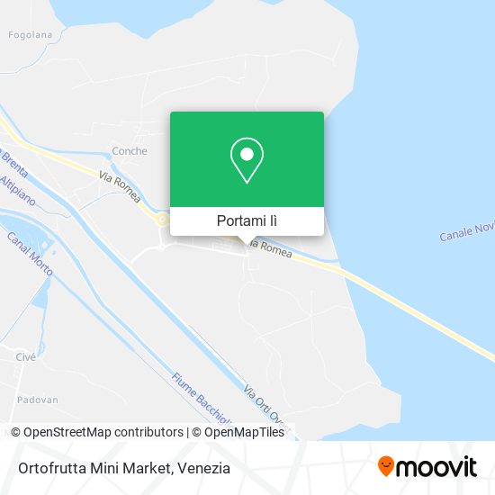 Mappa Ortofrutta Mini Market