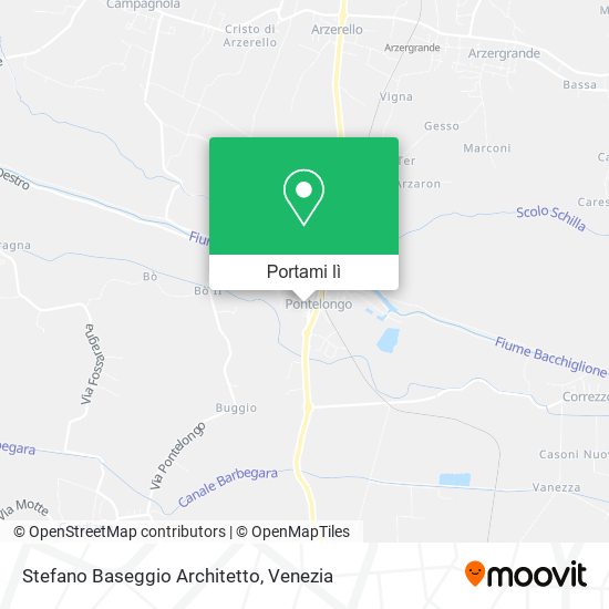 Mappa Stefano Baseggio Architetto