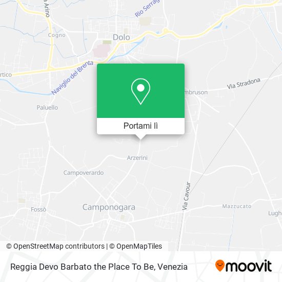 Mappa Reggia Devo Barbato the Place To Be