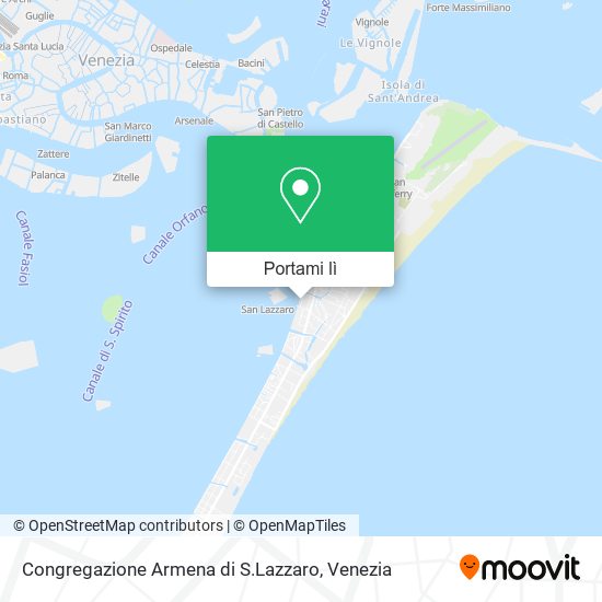 Mappa Congregazione Armena di S.Lazzaro