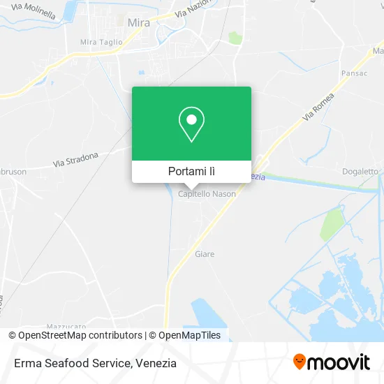 Mappa Erma Seafood Service
