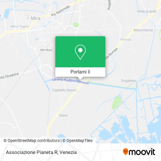 Mappa Associazione Pianeta R