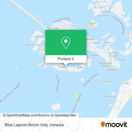 Mappa Blue Lagoon Room Only