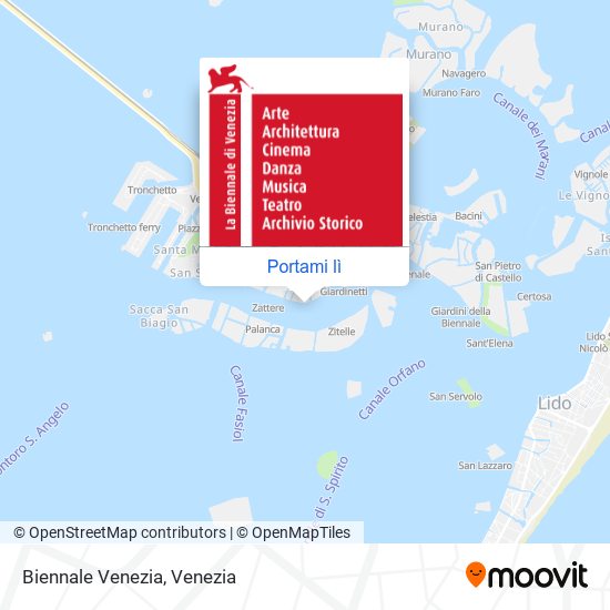 Mappa Biennale Venezia