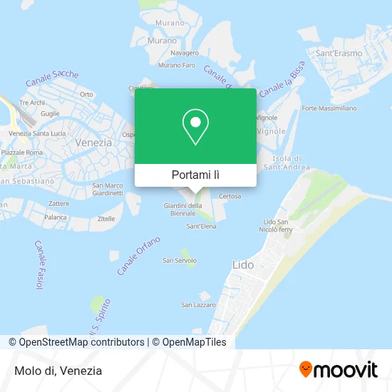 Mappa Molo di