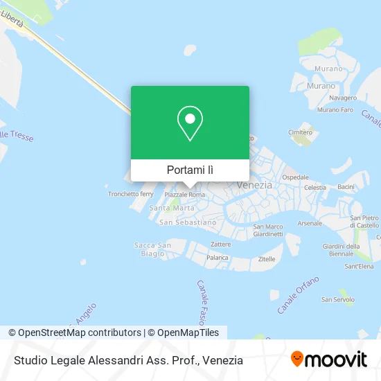 Mappa Studio Legale Alessandri Ass. Prof.