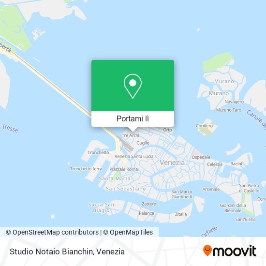 Mappa Studio Notaio Bianchin