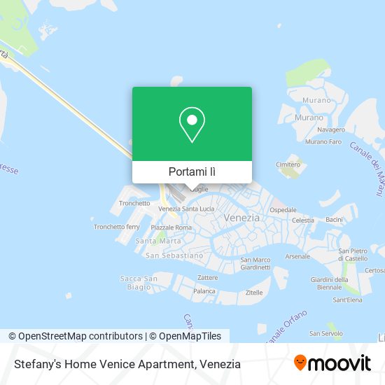 Mappa Stefany's Home Venice Apartment
