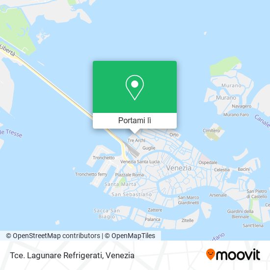 Mappa Tce. Lagunare Refrigerati