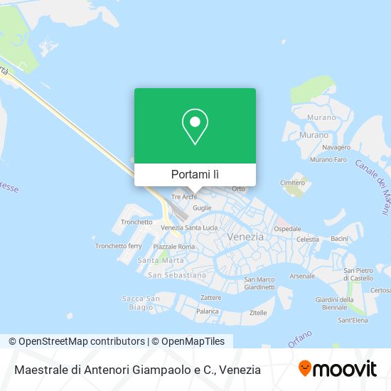Mappa Maestrale di Antenori Giampaolo e C.